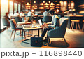 カフェでのシームレスなリモートワーク 116898440