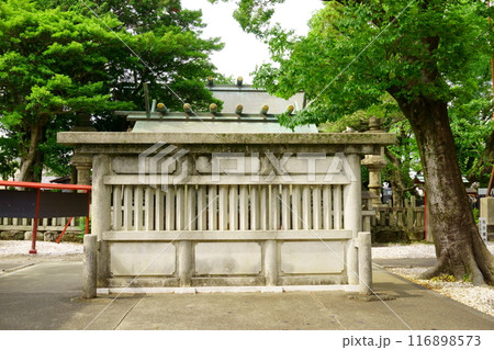 神社の蕃塀 上飯田六所宮 神社の蕃塀 上飯田六所宮 116898573