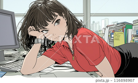 仕事上のトラブルで怒りが収まらない女性