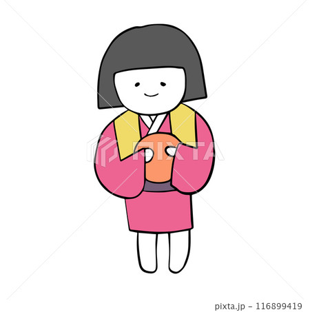 妖怪 座敷童(ざしきわらし) 妖怪 座敷童(ざしきわらし) 116899419