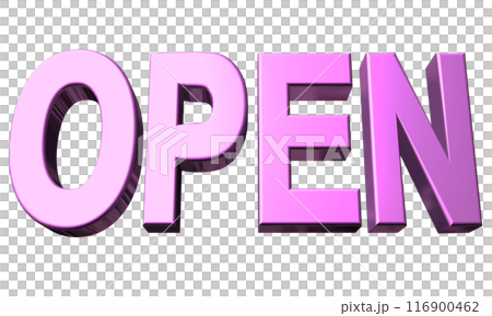 3DCG立體人物《開業/開幕紀念》紫、紫、粉紅 3DCG立體人物《開業/開幕紀念》紫、紫、粉紅 116900462