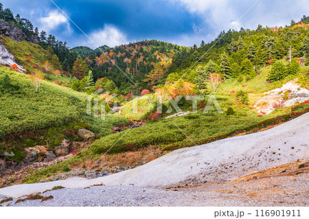 【群馬県】秋の万座温泉スキー場 116901911