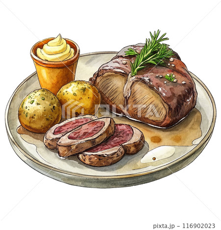 Ribeye Steak Clipart  116902023