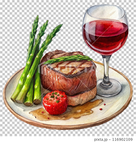 Filet Mignon Steak Clipart  116902109