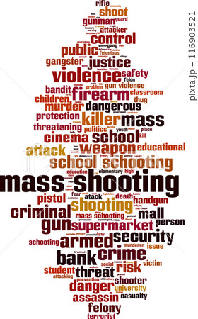 Mass schooting word cloud 116903521