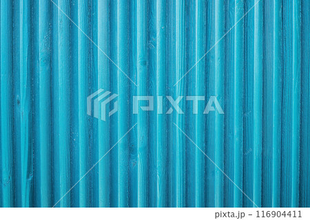 Solid texture of a green wooden wall in full screen as 116904411
