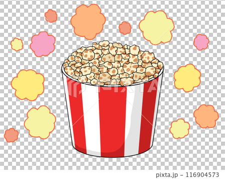 ポップコーンのイラスト 116904573