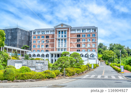 東京都町田市の都市風景　玉川学園前駅 116904927