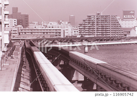 1988年頃の品川の風景 (東京モノレール) 1988年頃の品川の風景 (東京モノレール) 116905742