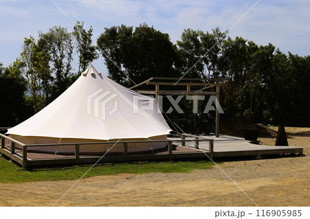 春、初夏、夏の和歌山、南紀、白浜、グランピングで焚火とブルーラグーンの海を散策、鳥毛洞窟や日置川 116905985