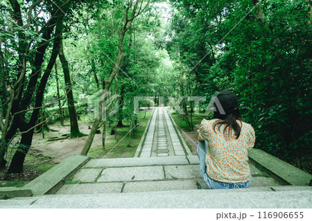 唐招提寺の美しい風景 116906655