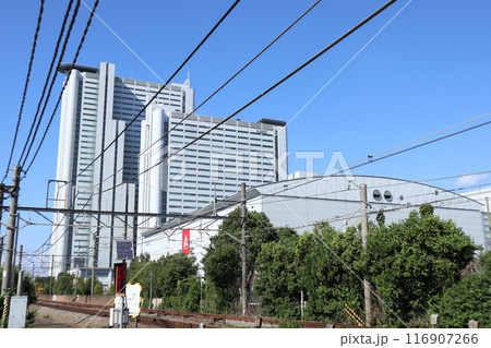 向河原　街並み 116907266