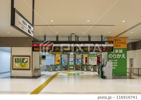郡山駅の自動改札 郡山駅の自動改札 116910741