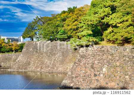 皇居 乾通り 乾濠(東京都千代田区) 皇居 乾通り 乾濠(東京都千代田区) 116911562