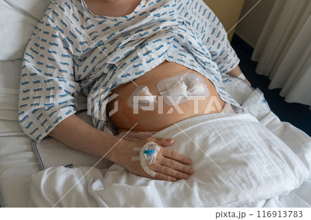 The concept of the hospital and the patient's illness. 116913783