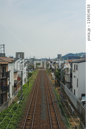 跨線橋から見た風景 跨線橋から見た風景 116914616