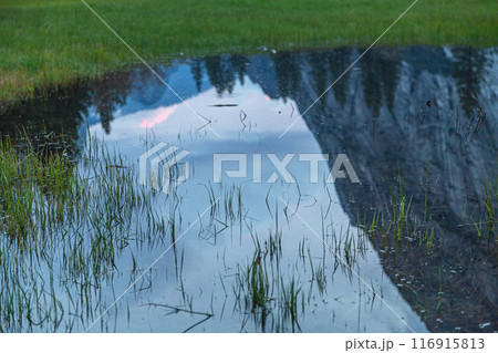 Reflections of El Capitan, Yosemite National Park, California 116915813