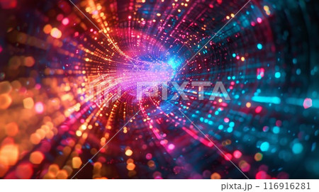 A mesmerizing display of color and movement all powered by the energy of synchrotron light 116916281