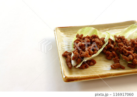 生キャベツと肉味噌 116917060