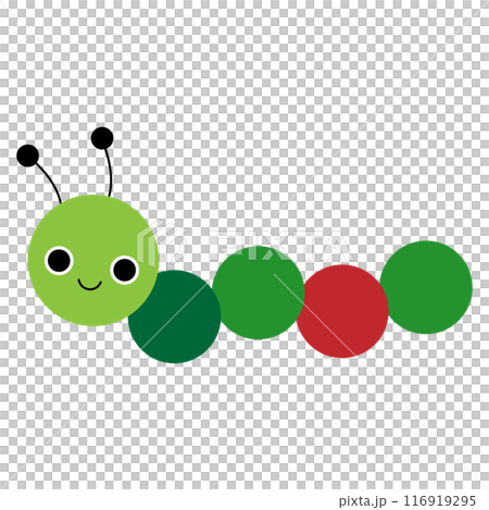 かわいい虫のイラスト かわいい虫のイラスト 116919295