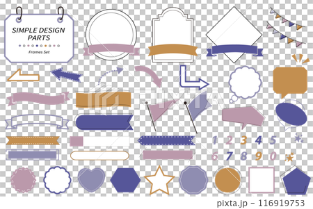 Easy-to-use, simple and stylish frame set Easy-to-use, simple and stylish frame set 116919753