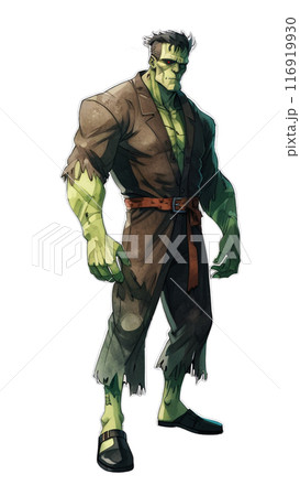 フランケンシュタインの怪物のイラスト素材 [116919930] - PIXTA