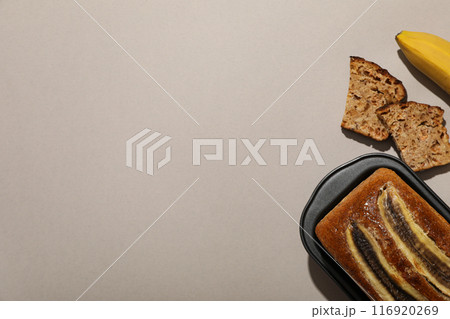 Tasty food with banana, concept of tasty food with banana 116920269
