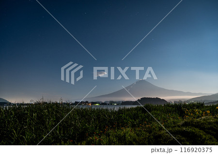 夜明け前の富士山 夜明け前の富士山 116920375