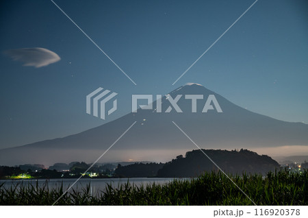 夜明け前の富士山 夜明け前の富士山 116920378
