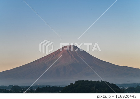 夜明け前の富士山 夜明け前の富士山 116920445
