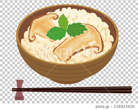 松茸ご飯 116921026