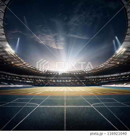 stadium, arena, sports facility, stands, field, track, turf, watch a game, outdoor stadium, indoor stadium, main stadium, Olympic stadium, football stadium, baseball stadium, athletics stadium, rugby  116921040