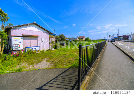 日本の寒川都市景観 寒川神社下車駅・宮山駅から寒川神社までの道順＝寒川神社への道順写真9 116921184