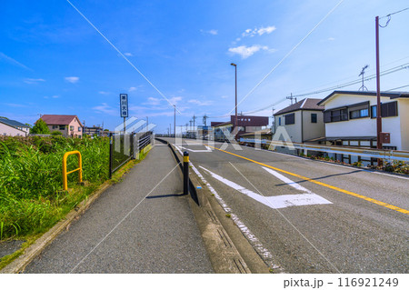 日本の寒川都市景観 寒川神社下車駅・宮山駅から寒川神社までの道順=寒川神社への道順写真11 日本の寒川都市景観 寒川神社下車駅・宮山駅から寒川神社までの道順=寒川神社への道順写真11 116921249