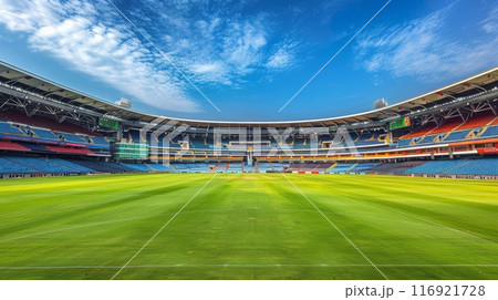 無人のスタジアム 116921728