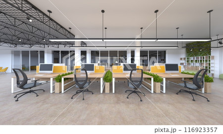 オフィス空間 116923357