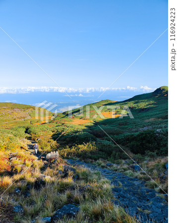 秋の鳥海山登山：象潟口コース 116924223