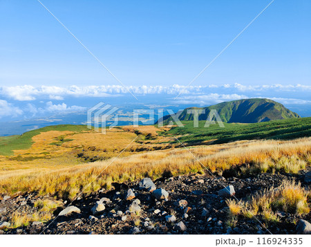 秋の鳥海山登山：象潟口コース 116924335