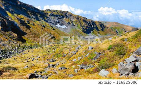 秋の鳥海山登山:千蛇谷 秋の鳥海山登山:千蛇谷 116925080