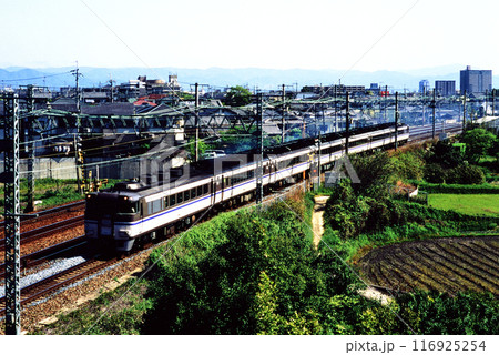 2006年 東海道本線を走るキハ181系特急はまかぜ7両 2006年 東海道本線を走るキハ181系特急はまかぜ7両 116925254