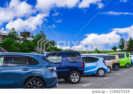 夏の車山肩駐車場 116925334