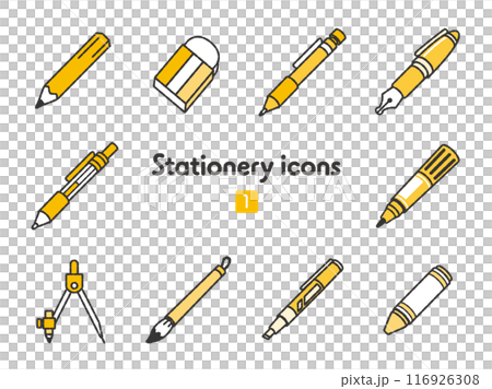 Icon Collection Stationery 01 116926308