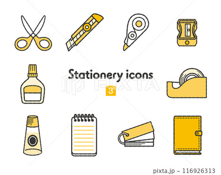アイコン集 文房具03 116926313