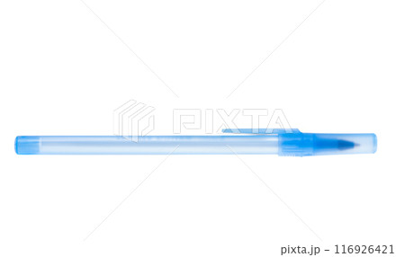 blue pen isolated blue pen isolated 116926421