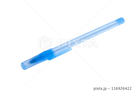 blue pen isolated blue pen isolated 116926422
