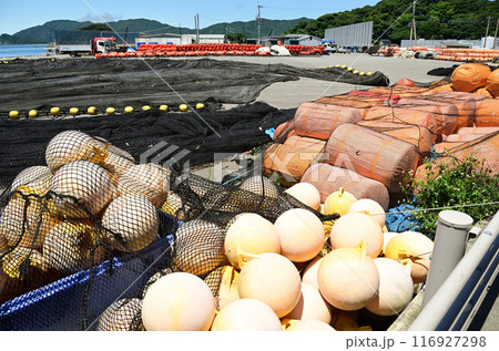 海岸のブイなどの資材 海岸のブイなどの資材 116927298