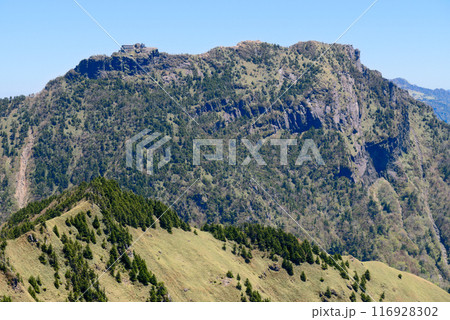 二ノ森から望む石鎚山 二ノ森から望む石鎚山 116928302