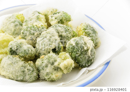 ブロッコリーの天ぷら 116928401