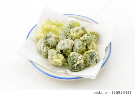 ブロッコリーの天ぷら 116928431