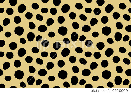 Small dash pattern. Seamless minimal dash pattern, small elements on yellow background. Small dash pattern. Seamless minimal dash pattern, small elements on yellow background. 116930009